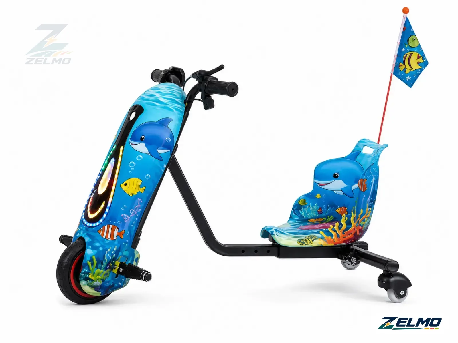 E901 — Mini scooter com assento 2
