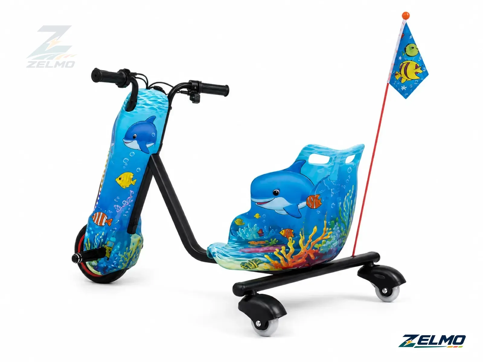 E901 — Mini scooter com assento 4