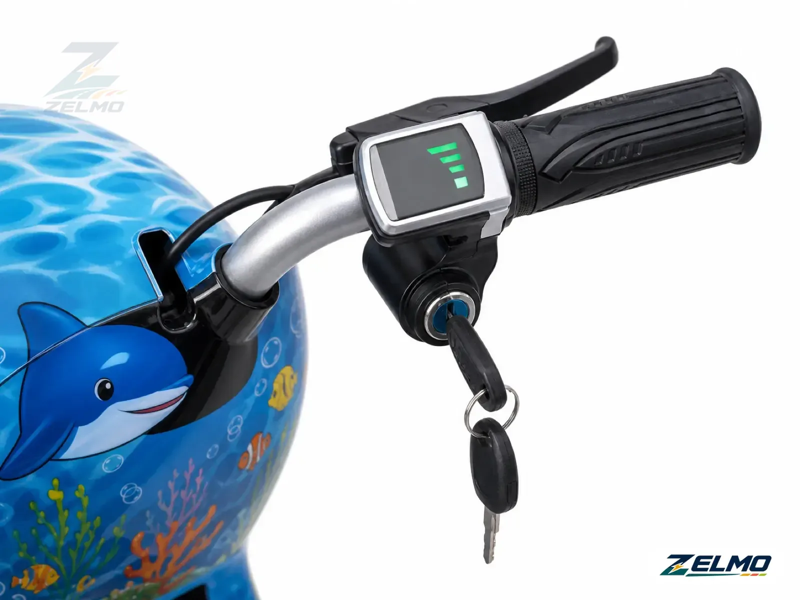 E901 — Mini scooter com assento 5